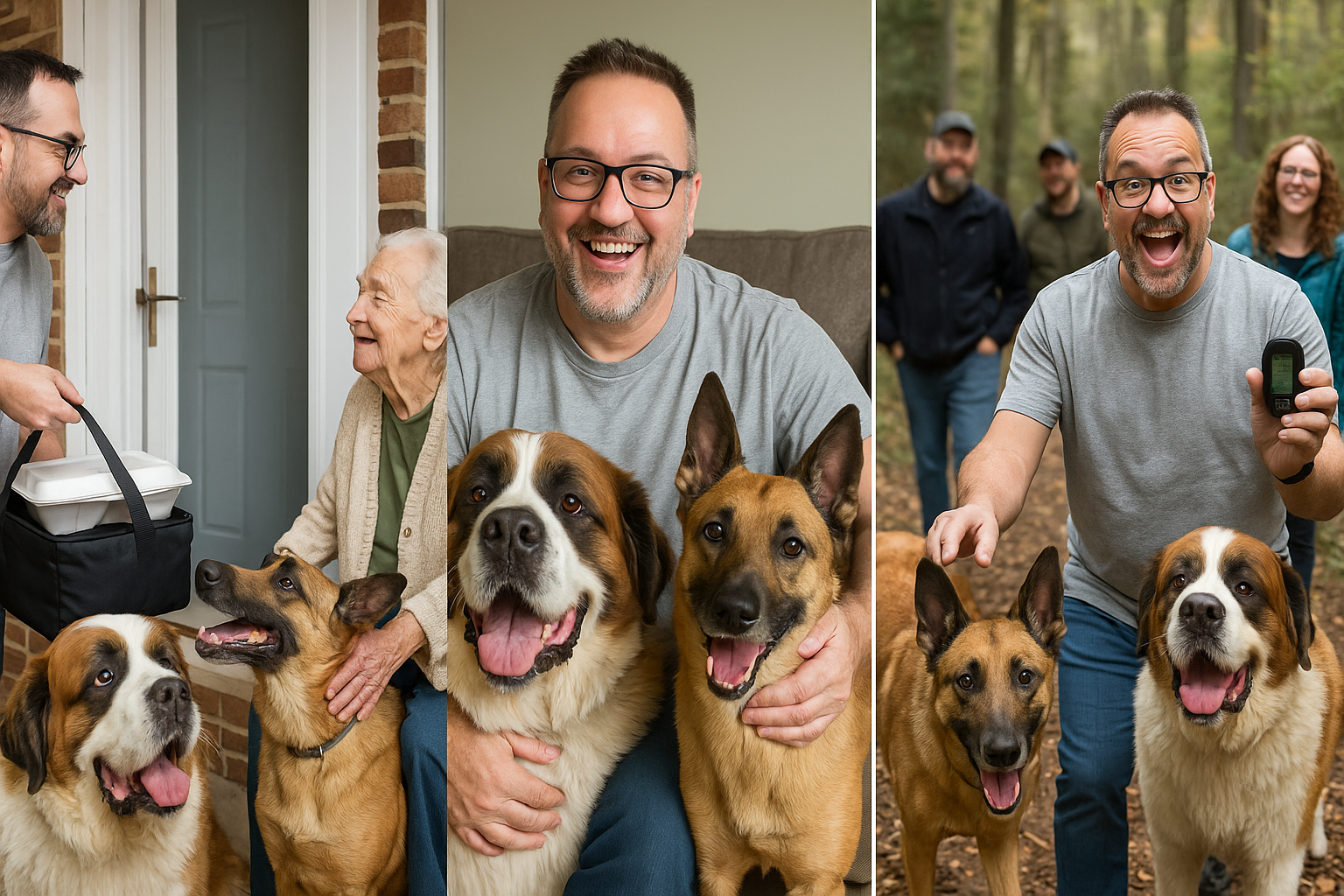 Meals, Mutts, and Muddy Trails: My Kind of Community Service