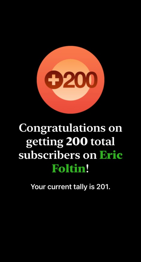 200 People Thought This Was Worth Subscribing To!